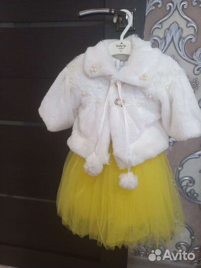 Платье для девочки 92