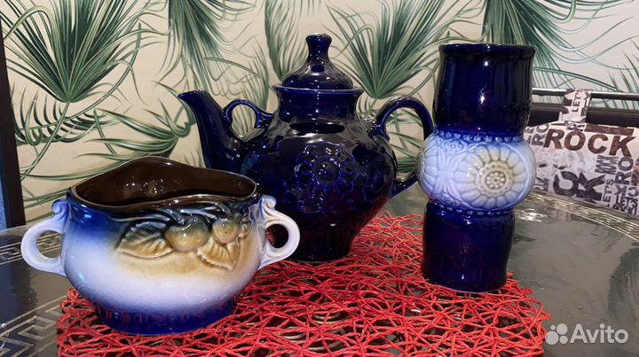 Чайник заварочный керамика фарфоровый СССР