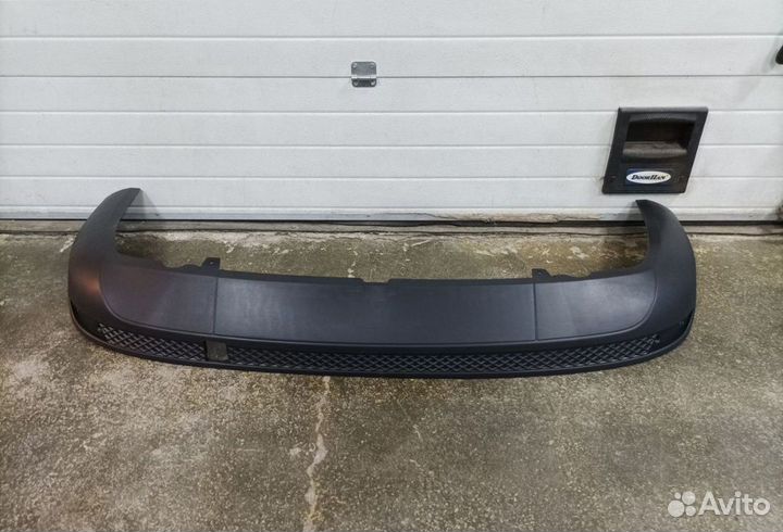 Юбка заднего бампера ford focus 3 хэтчбек