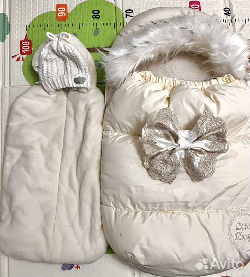 Конверт на выписку для девочки зима