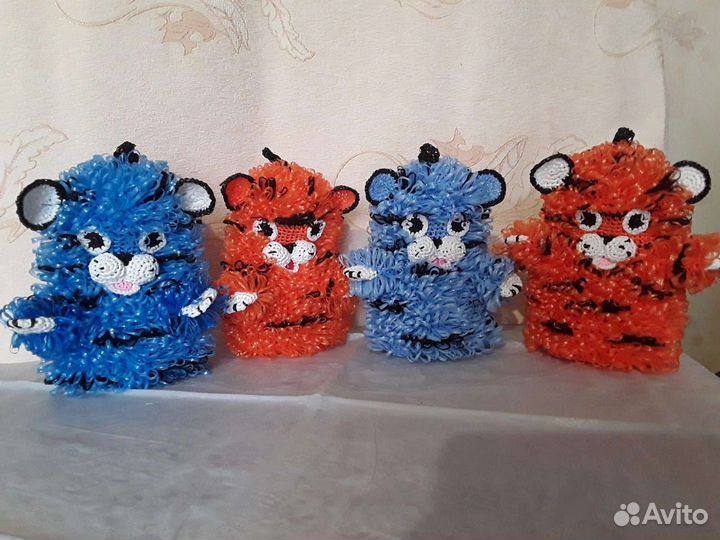 Мочалки игрушки