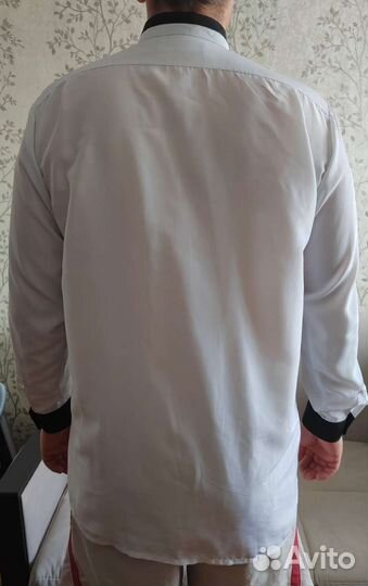 Шелковая рубашка мужская