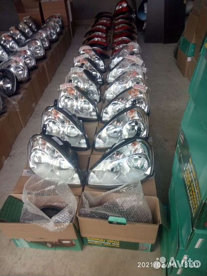 Фары для приоры