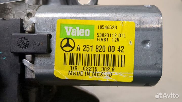 Двигатель стеклоочистителя задний Mercedes ML W164