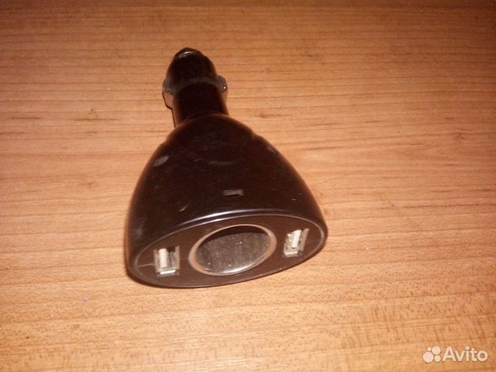 Разветвитель прикуриватель на 2 порта USB