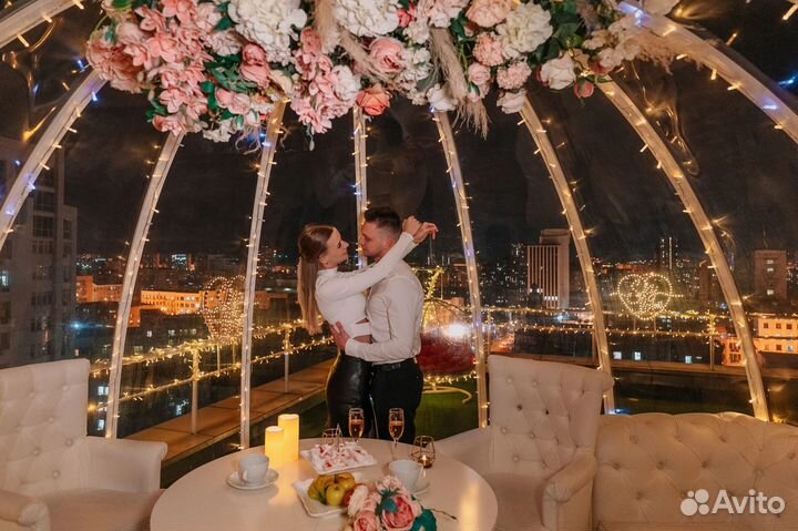 Сюрприз любимому человеку - свидание на крыше