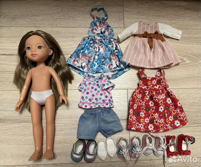 Кукла аналог паола рейна с набором одежды и обуви