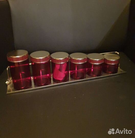 Набор для специй - 6 банок