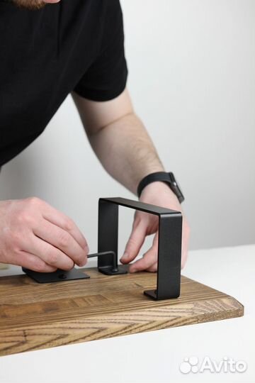 Подставка для монитора из дерева