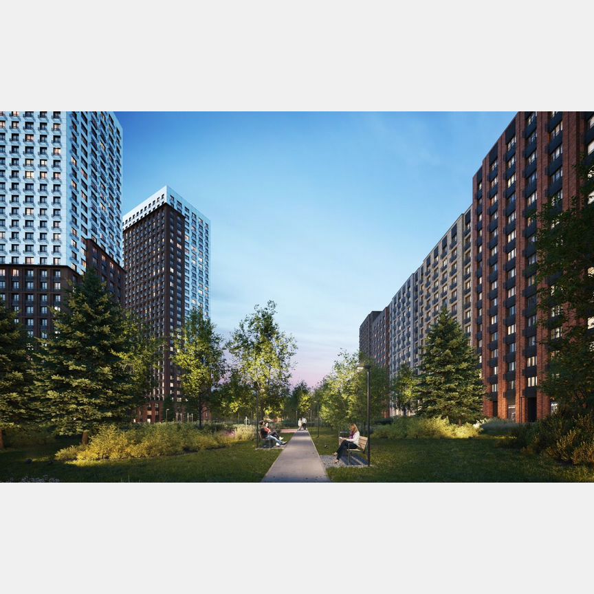 2-к. квартира, 65,1 м², 13/23 эт.