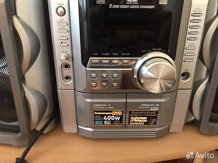 Музыкальный центр panasonic