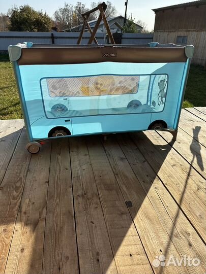 Манеж кровать babyton