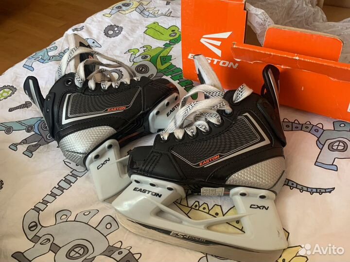 Коньки хоккейные easton 9.5/eur25