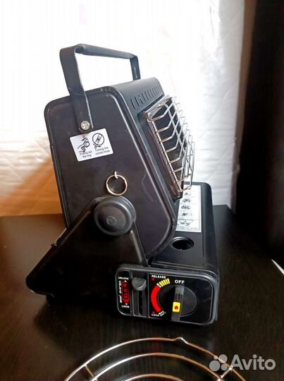 Газовый обогреватель плита 2в1