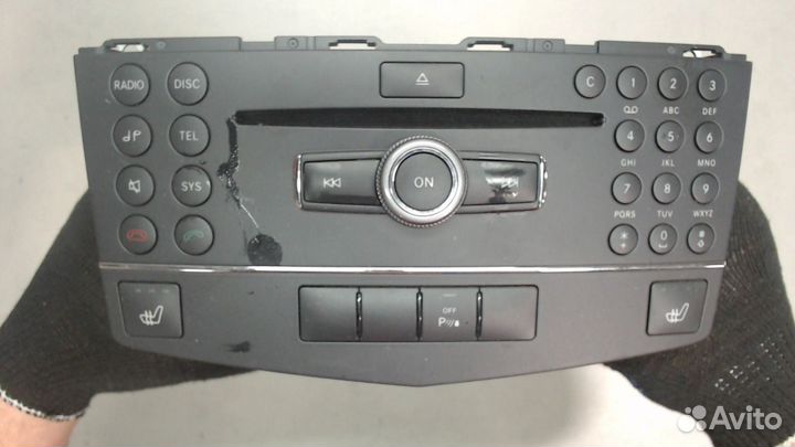 Магнитола Мерседес С 204 2008 года