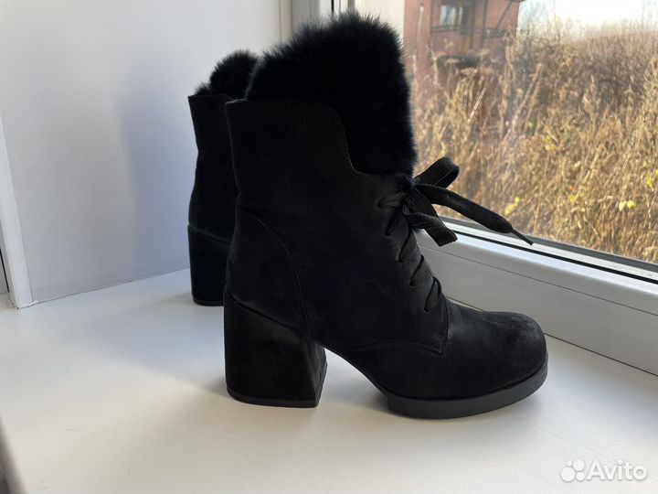 Ботильоны зимние