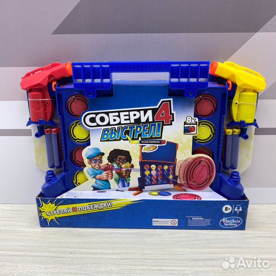 Настольная игра Hasbro Игры Собери 4 Выстрел