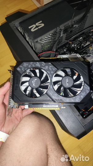 Видеокарта Asus TUF GTX 1660 Super 6 Gb OC