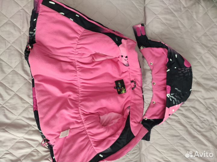 Зимний костюм для девочки 92