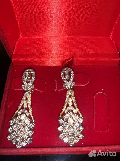 Серьги с бриллиантами