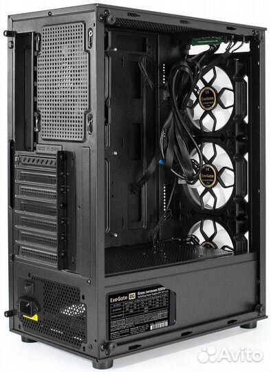 ExeGate i3 base 500W Black