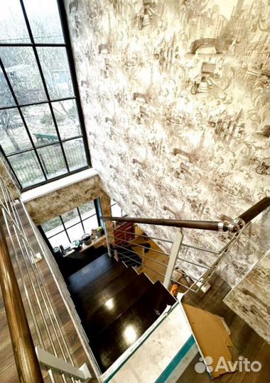 Перила деревянные с установкой