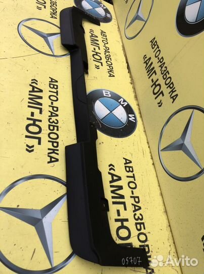 Mercedes W463 G-class AMG63 юбка бампера заднего