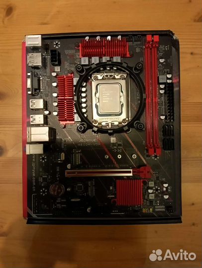 Комплект i3 12100f (на гарантии днс) + h610