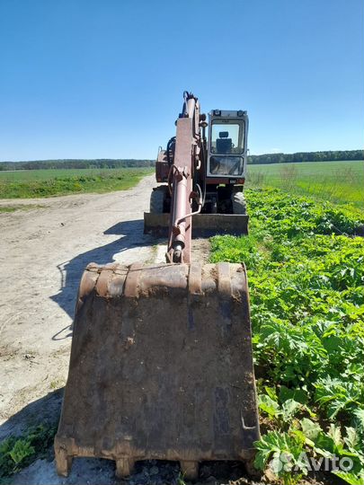 Колёсный экскаватор Твэкс ЭО-3322Д, 1987