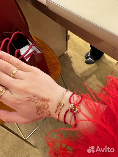 Cartier trinity браслет