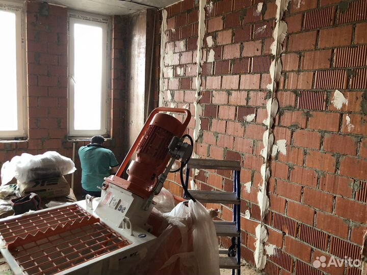 Механизированная штукатурка стен