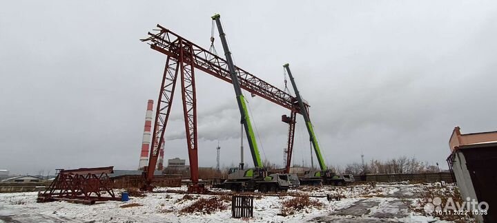Демонтаж, монтаж, и ремонт козловых кранов