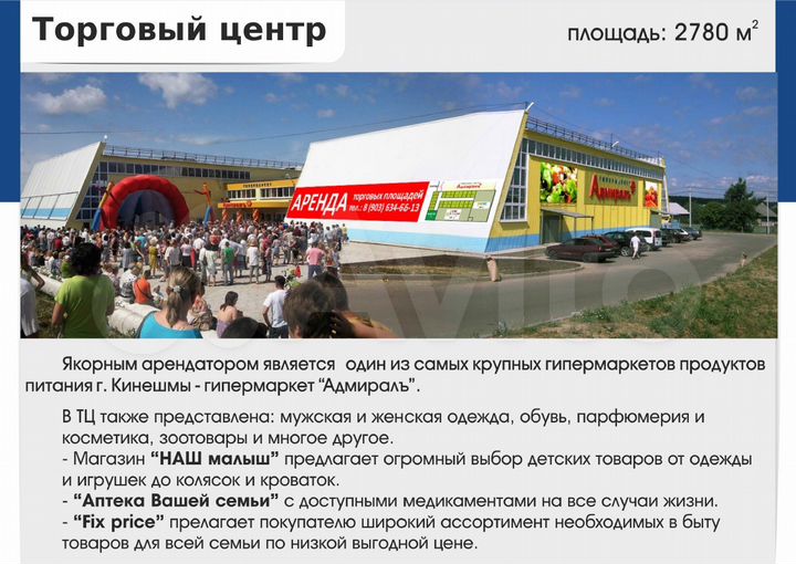 Торговое помещение, 19 м²