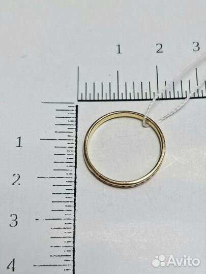 Золотое кольцо с бриллиантами 585 проба 17,5 р-р