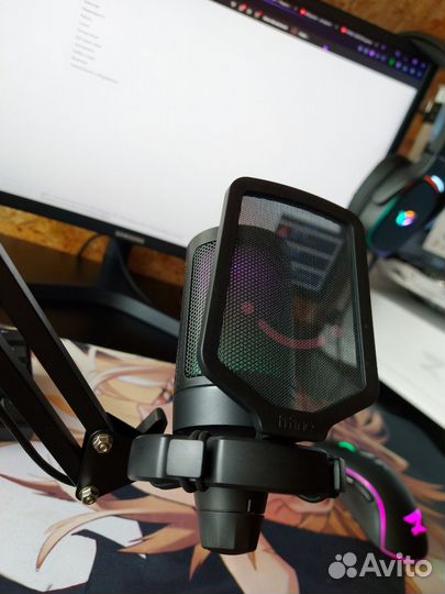 Fifine Ampligame + Пантограф