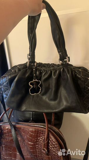 Сумка кожаная женская оригинал Tuos