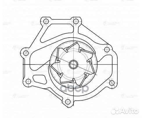 Насос водяной (помпа) 'LWP0813 luzar