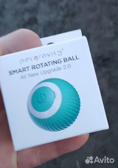 Игрушка для кошек, собак умный мяч интерактивный