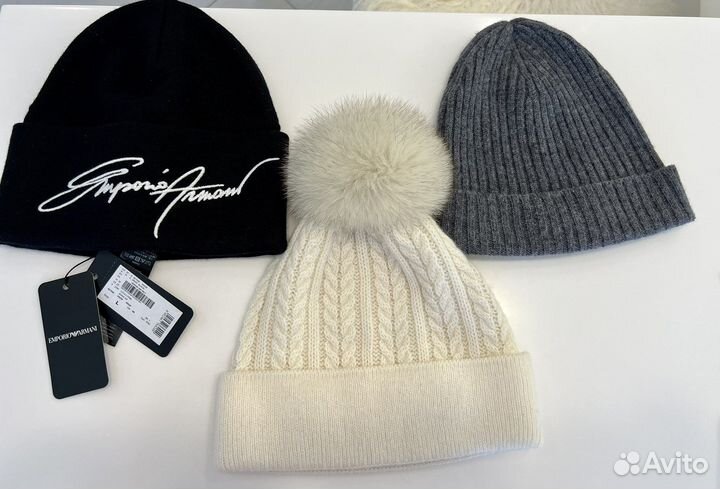 Шапка Emporio Armani оригинал и другие