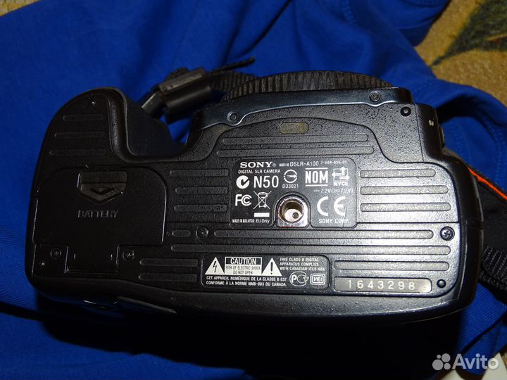 Sony dslr-A100 на разбор