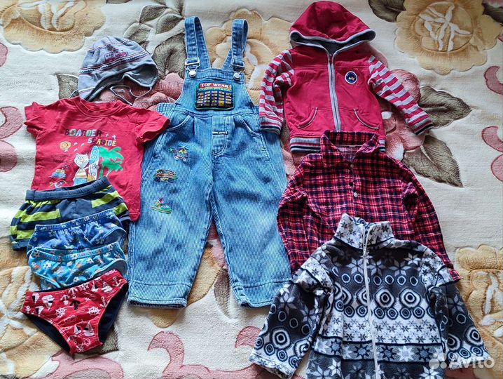 Одежда для мальчика до 2 лет
