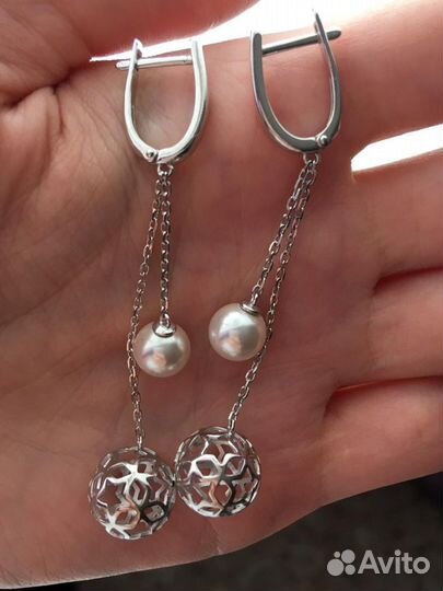 Серебряные серьги 925