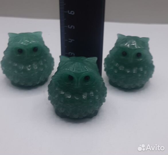 Камни и минералы. Фигурка сова