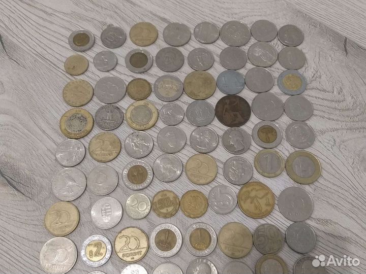 Монеты со всего мира