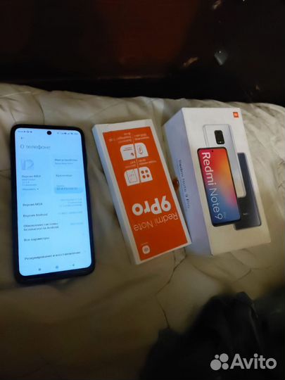 Телефон Xiaomi redmi note 9 pro бу