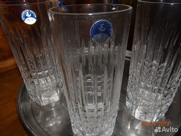 Хрустальные стаканы