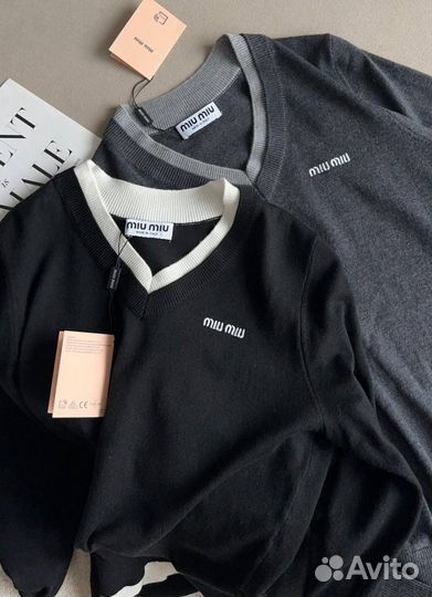 Свитер miu miu