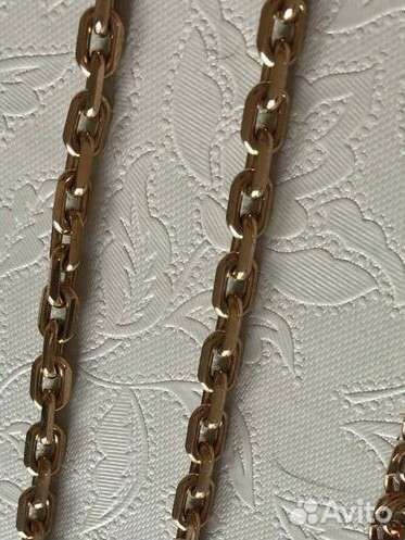 Цепочки якорная и бисмарк золотые