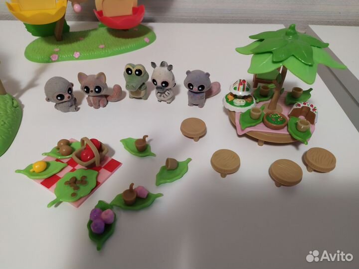 Набор Юху домик и карусель