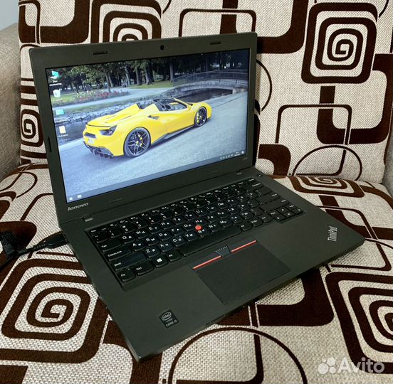 Ноутбук Lenovo thinkpad L450 i3-5005u c SSD и 16Гб